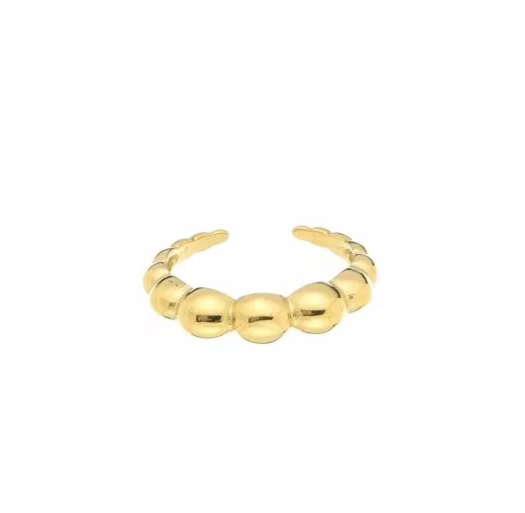 Beaded bubble Dot Ring - Lavina
