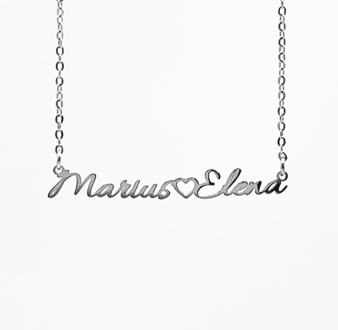 Gepersonaliseerde 2 Namenketting