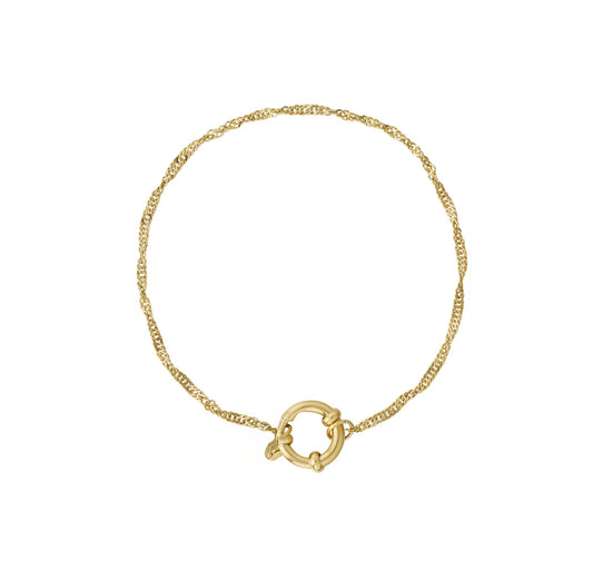 Diy jewelry charm bracelet. Design your bracelet with charms gold - Lavina Jewelz