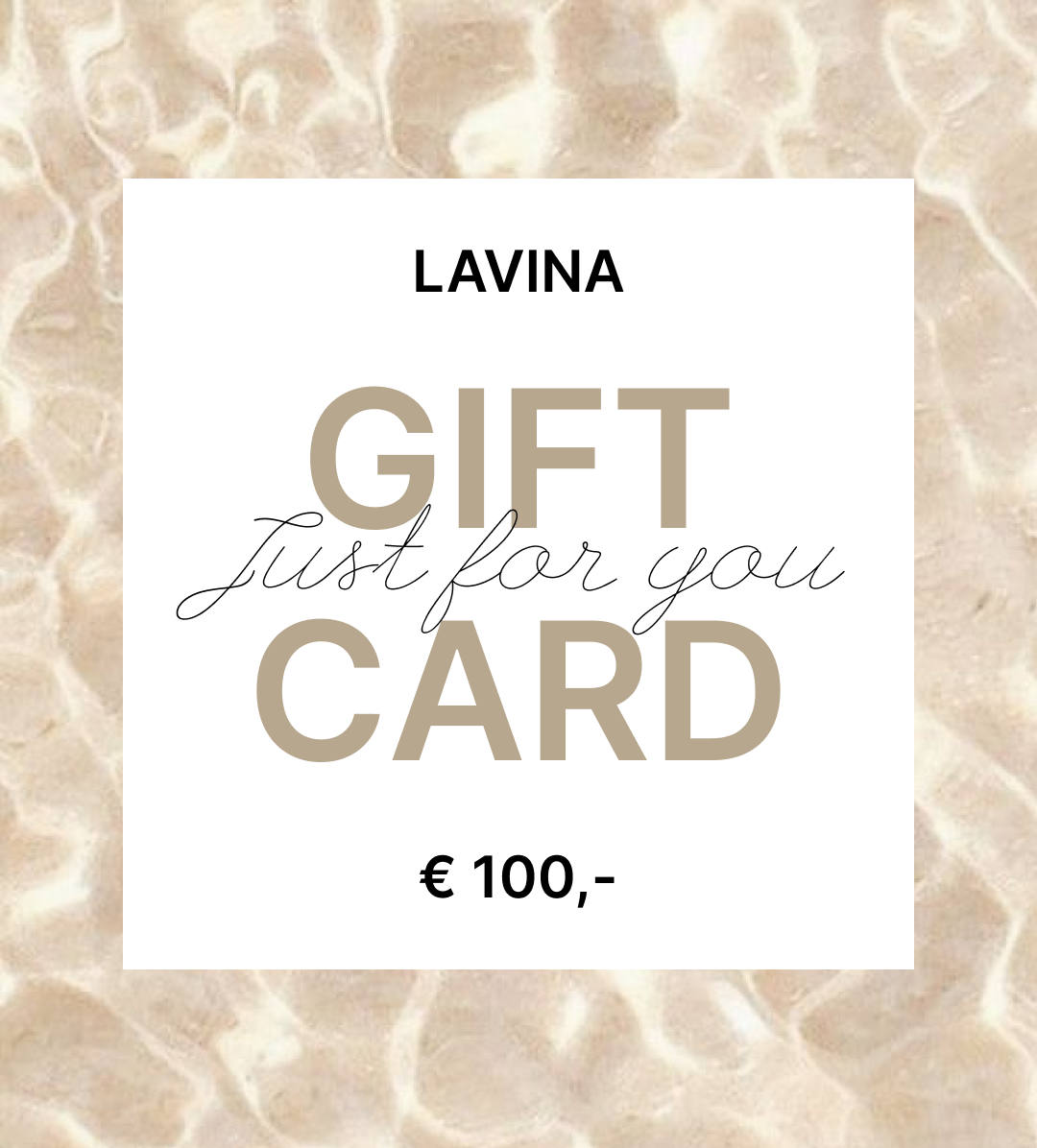 Jewelry Giftcard Lavina