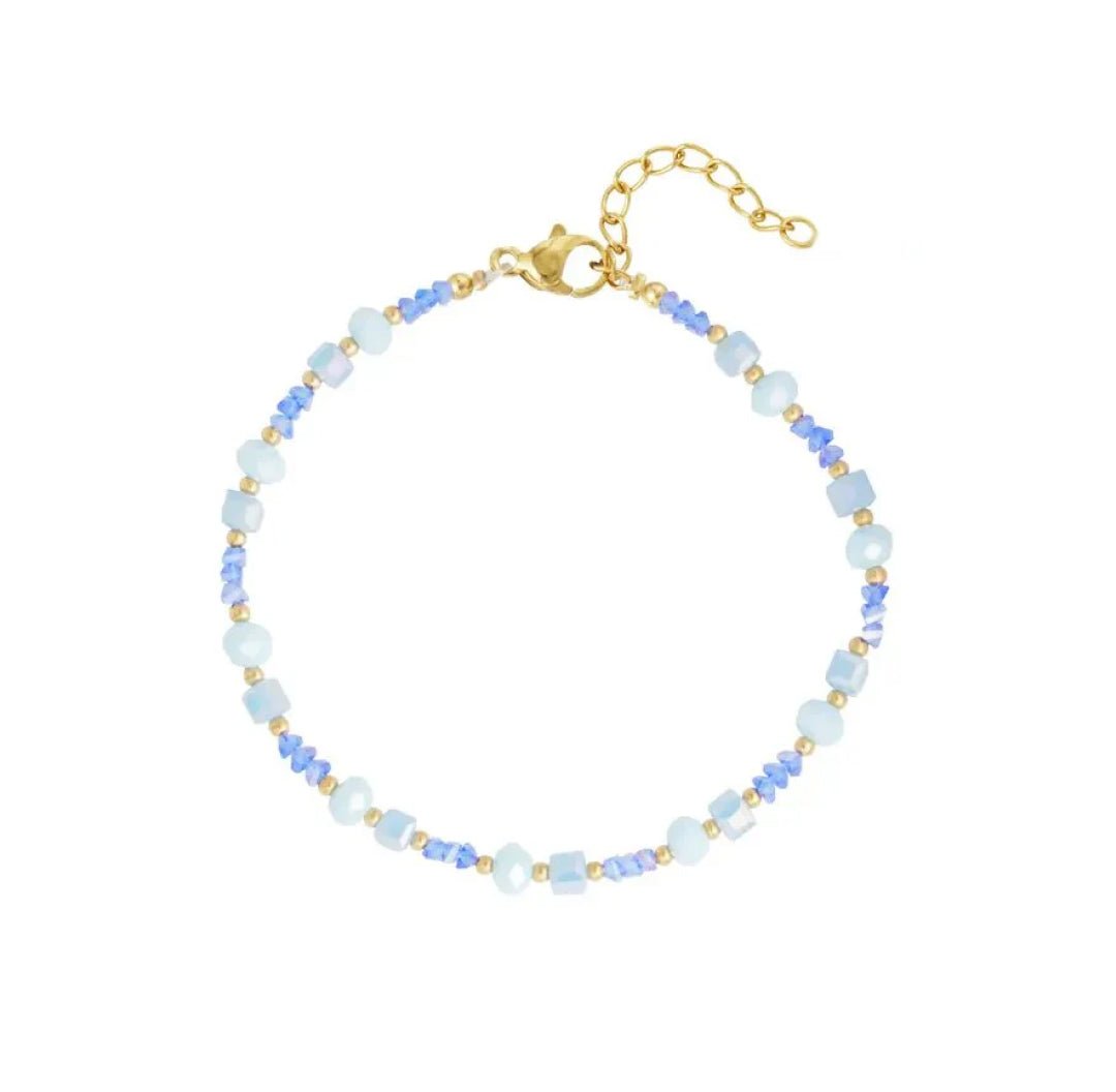 Beaded Anklet - Lavina