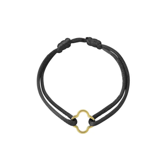 Clover Cord Bracelet - Lavina