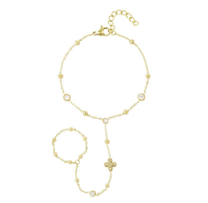 Flower Handchain - Lavina Jewelz