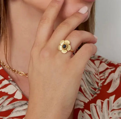 Flower Ring - Lavina Jewelz