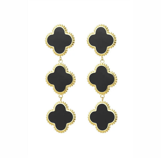 Grand Clover Earrings - Lavina Jewelz